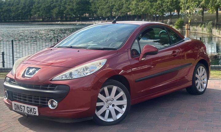 Cheap Peugeot 207 CC - 1.6 16v GT 2dr - low Mileage full service hist for sale in Doncaster, South Yorkshire