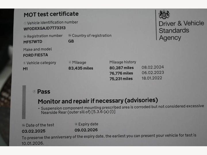 Ford Fiesta - 1.25 Style Climate 3dr - F/SERVICE/HISTORY MOT 9/2/26 - Image 24