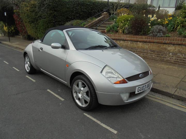Cheap Ford Streetka - 1.6 Luxury 2dr - ONLY 35000 MILES for sale in Hove, East Sussex