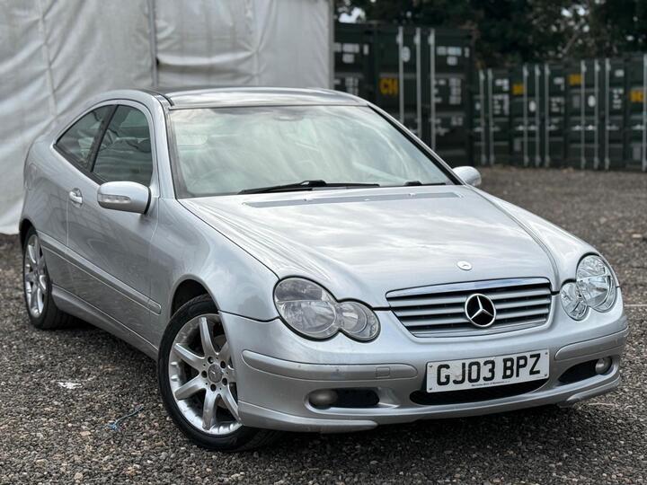 Cheap Mercedes-Benz C Class - 1.8 C230 Kompressor SE 2dr - AUTOMATIC ULEZ 1 YEAR MOT A/C for sale in Northolt, Greater London