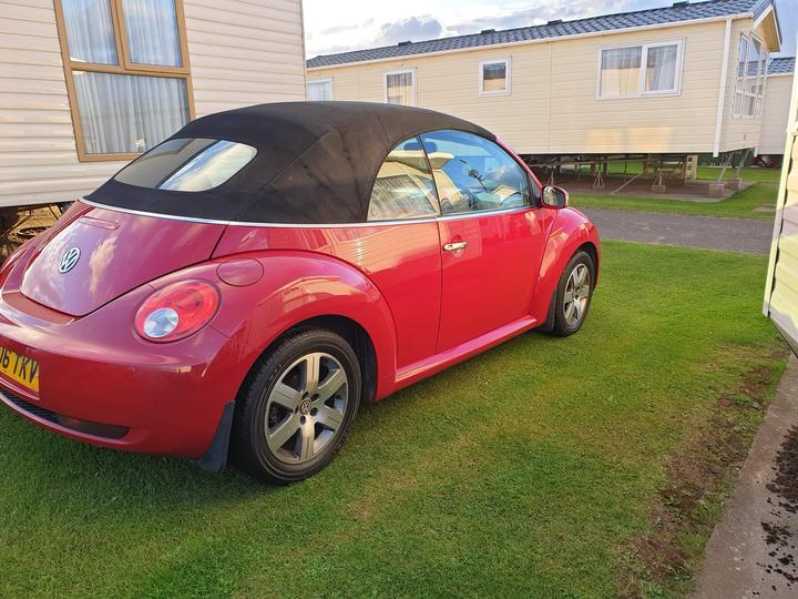 Cheap Volkswagen Beetle - 1.6 Luna Cabriolet Euro 4 2dr - Spares or repair. Trailer away for sale in Derby, Derbyshire