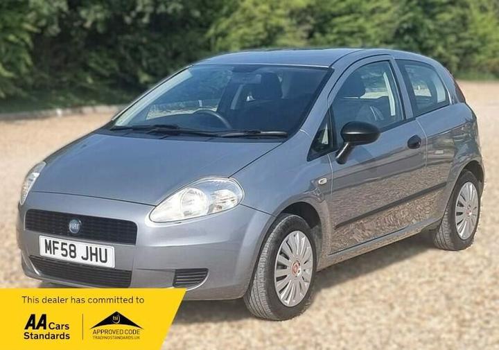 Cheap Fiat Grande Punto - 1.2 Active 3dr - New MOT No Advisories-Ulez for sale in Fareham, Hampshire