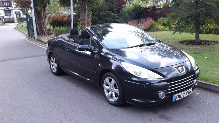 Cheap Peugeot 307 CC - 2.0 16v S 2dr - 2 FORMER KEEPERS LOW MILEAGE for sale in Walsall, West Midlands