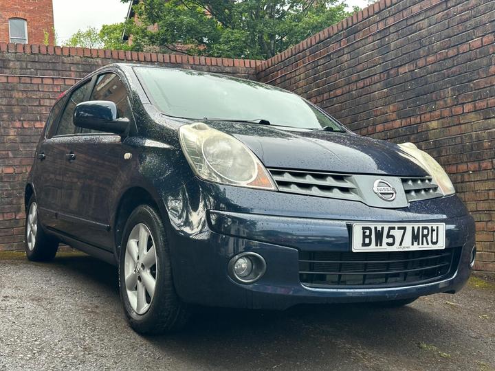 Cheap Nissan Note - 1.4 16V Acenta Euro 4 5dr - 12 MNTHS MOT 3 MTHS WARRANTY for sale in Blackburn, Aberdeenshire