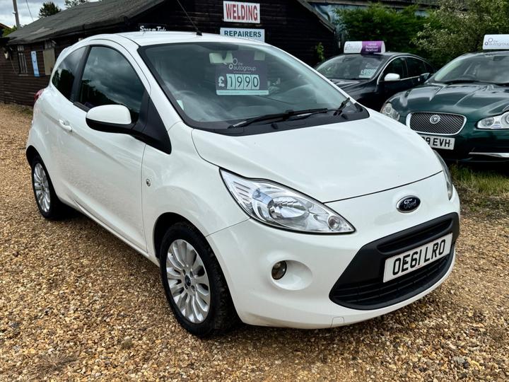 Cheap Ford Ka - 1.2 Zetec Euro 5 (s/s) 3dr - 35 tax - warranty - delivery for sale in Dunstable, Bedfordshire