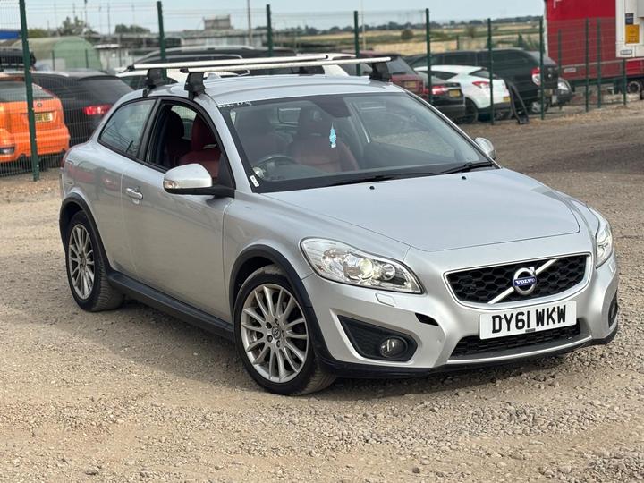 Cheap Volvo C30 - 1.6 D2 SE Lux Sports Coupe Euro 5 3dr - LONG MOT+RED LEATHERS for sale in Peterborough, Cambridgeshire