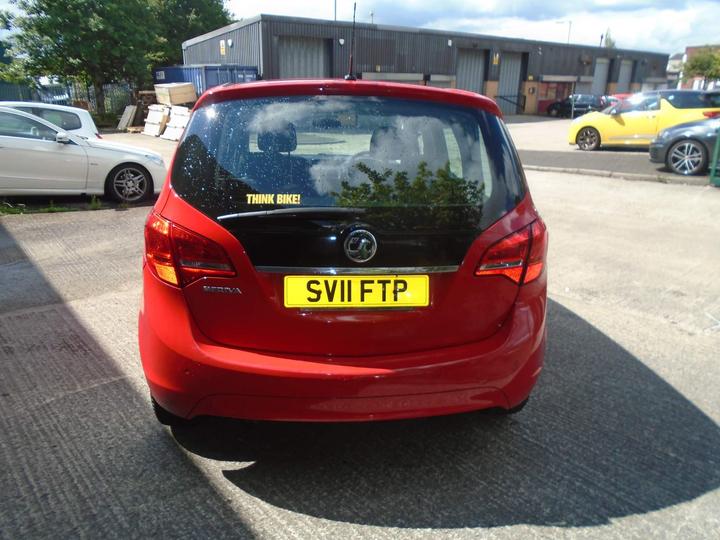 Vauxhall Meriva - 1.4 16V Exclusiv Euro 5 5dr (Non AC) - MoT Feb 26 2 Keys History - Image 5