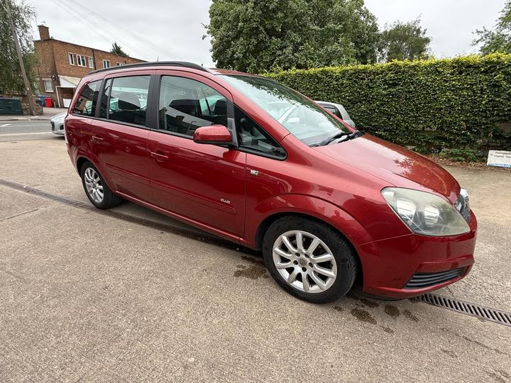 Cheap Vauxhall Zafira - 1.6 16V Club Euro 4 5dr - MOT 07/2026 PX TO CLEAR for sale in Loughborough, Leicestershire