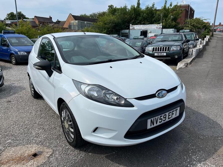 Cheap Ford Fiesta Van - 1.4 TDCi Base Panel Van 3dr - MOT APR 2026, FREE DELIVERY for sale in Alfreton, Derbyshire