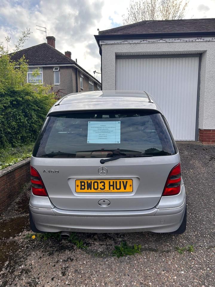 Mercedes-Benz A Class - 1.6 A160 Avantgarde LWB Hatchback 5dr - NO MOT - PLEASE READ AD - Image 2