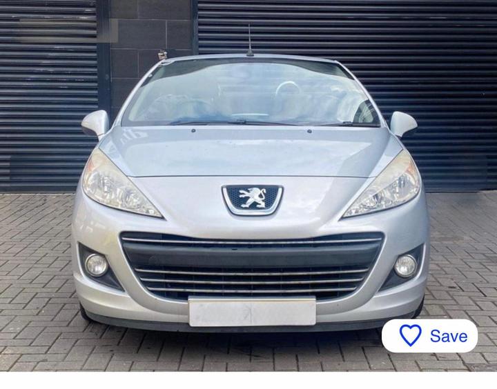 Cheap Peugeot 207 CC - 1.6 VTi Sport Euro 5 2dr - Perfect for summer for sale in Newport, Isle of Wight