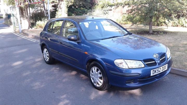 Cheap Nissan Almera - 1.8 E 5dr - LAST OWNER LADY FULL S/HISTORY for sale in Walsall, West Midlands