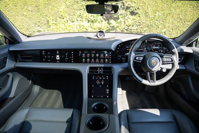 Porsche Taycan view 4