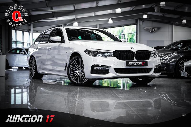 2017 BMW 5 Series in White for sale