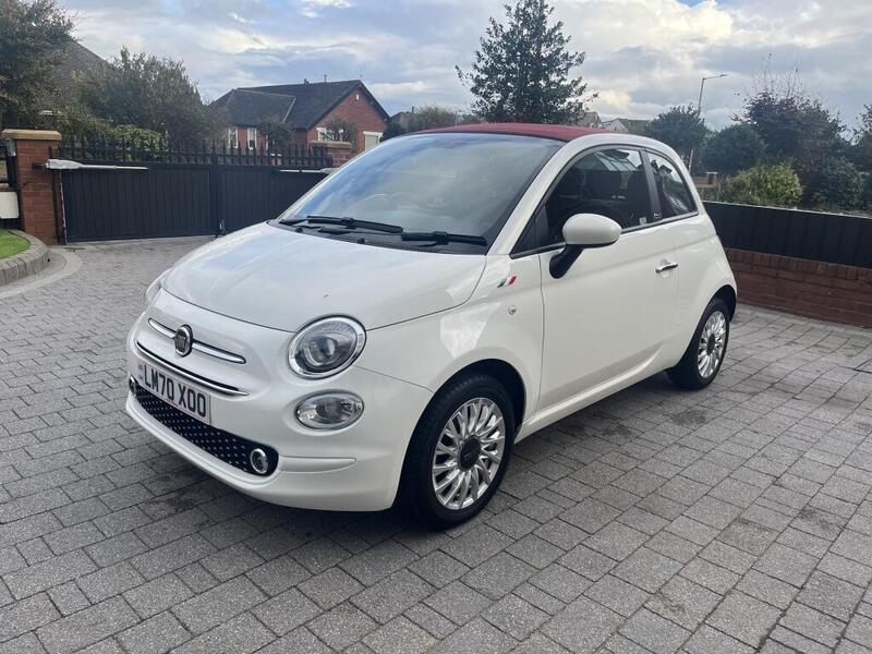 2020 Fiat 500c in White for sale