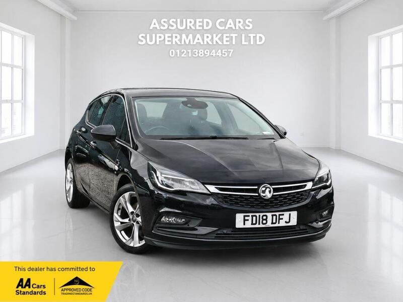 2018 Vauxhall Astra in Black for sale