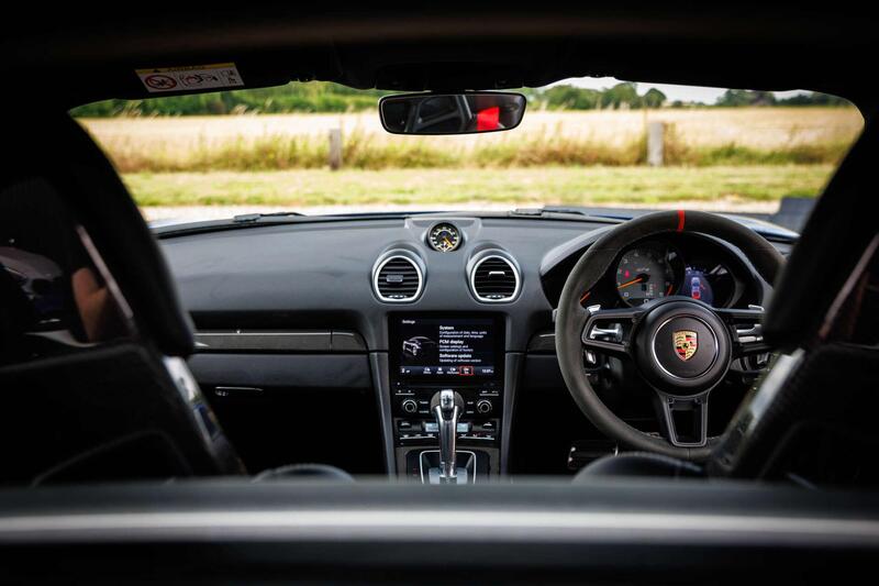 Porsche 718 Cayman view 3