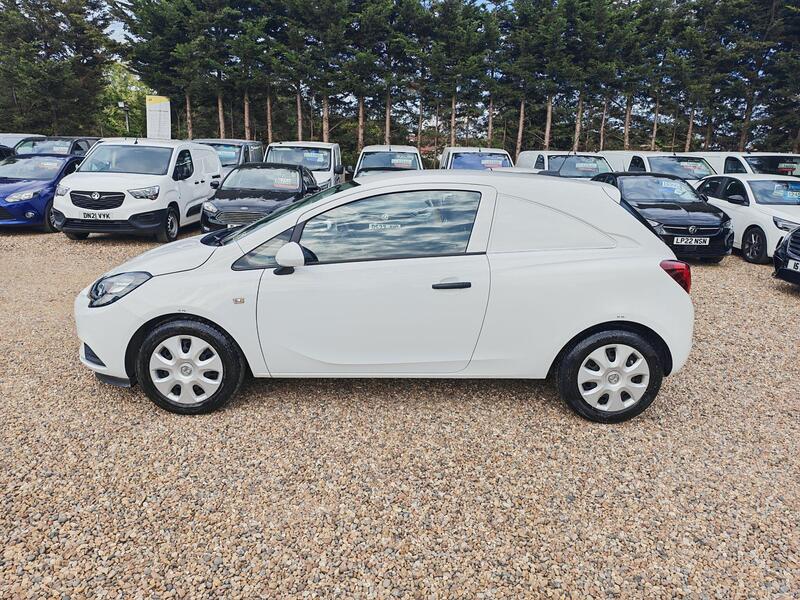 Vauxhall Corsa Van view 2