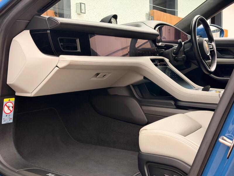 Porsche Taycan view 3