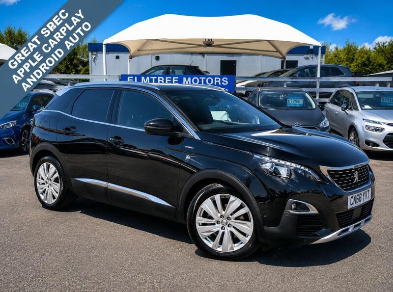 2019 Peugeot 3008 in Black for sale