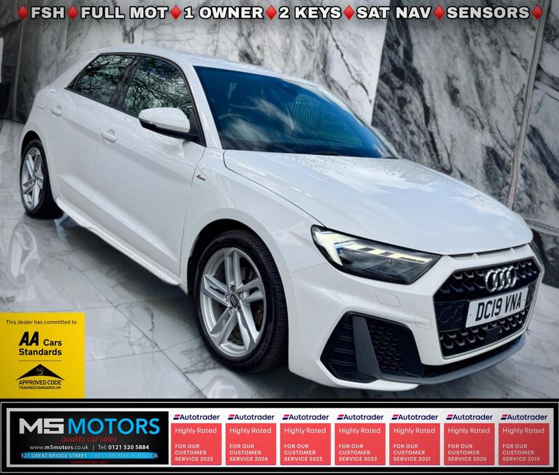 2019 Audi A1 in White for sale