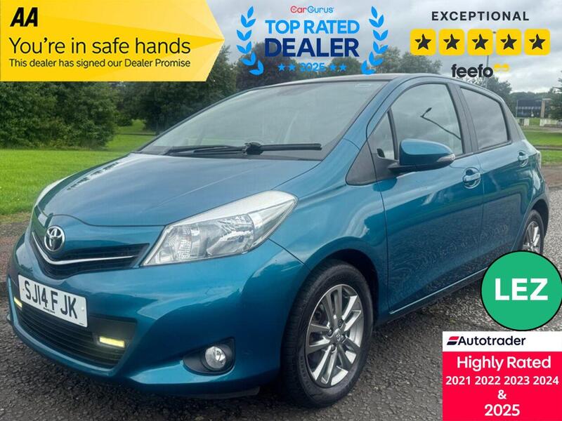2014 Toyota Yaris in Blue for sale