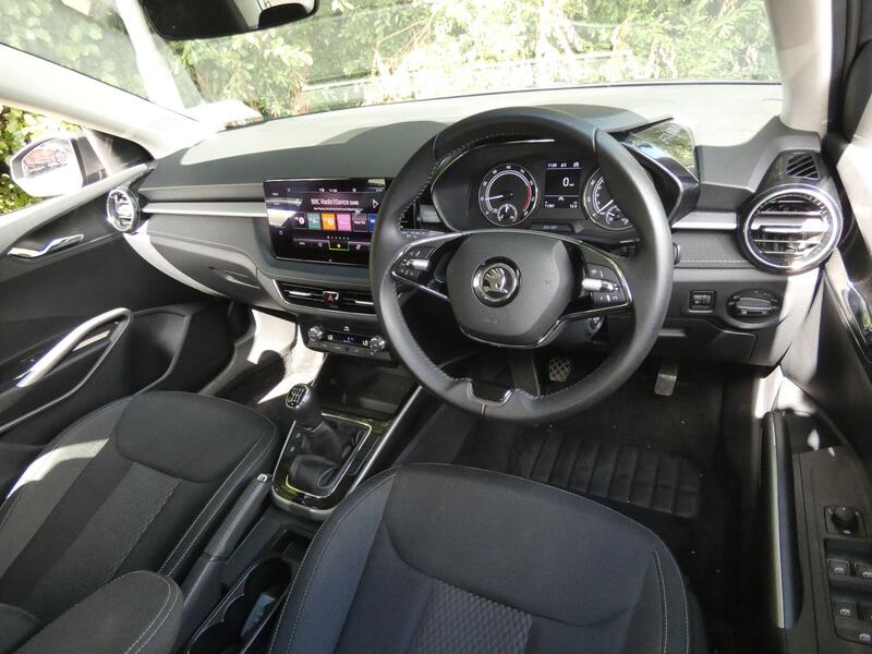 Skoda Fabia view 2