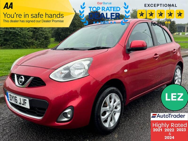 2016 Nissan Micra in Red for sale