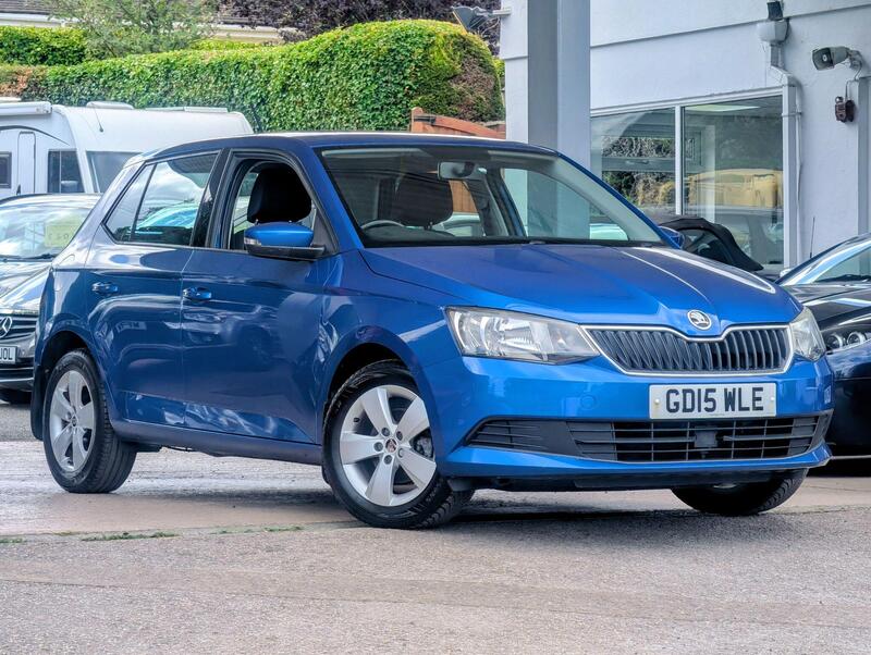 2015 Skoda Fabia in Blue for sale