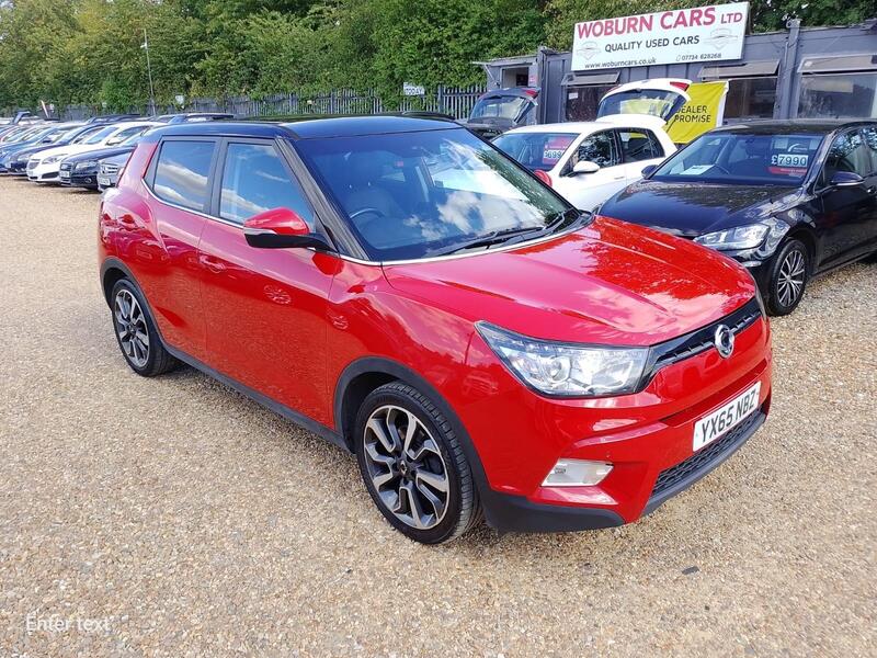 2016 KGM Tivoli in Red for sale