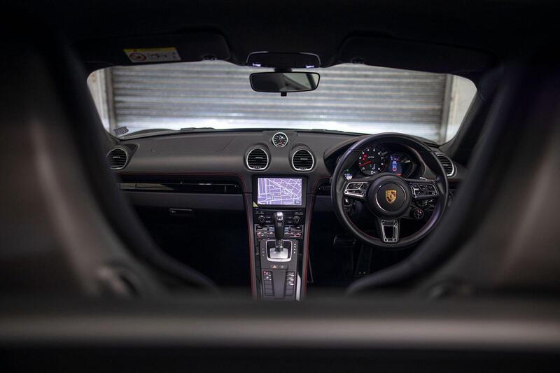 Porsche 718 Cayman view 2