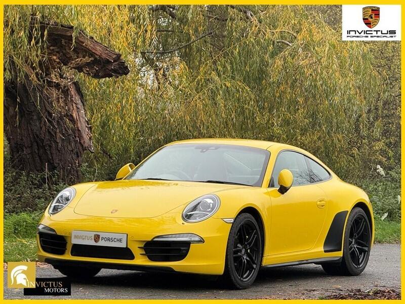2013 Porsche 911 in Yellow for sale