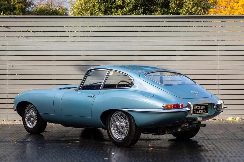 Jaguar E Type view 2