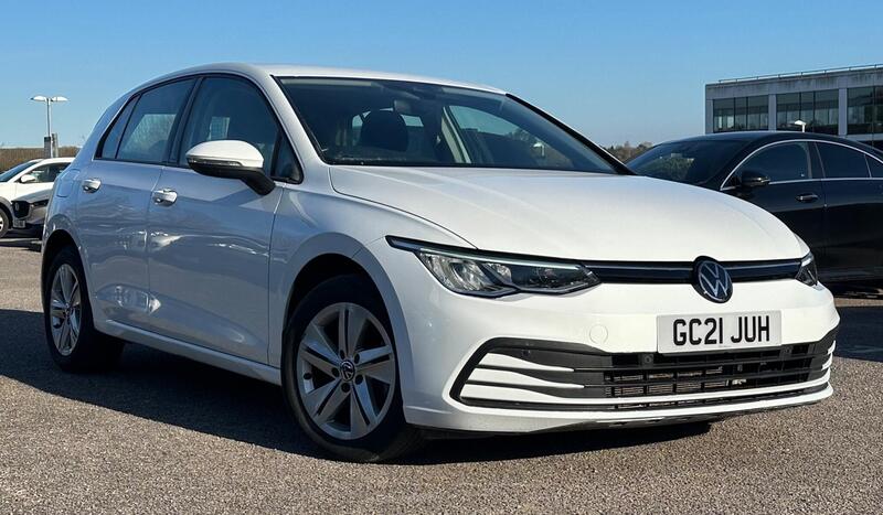 2021 Volkswagen Golf in White for sale