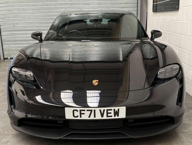 Porsche Taycan view 2