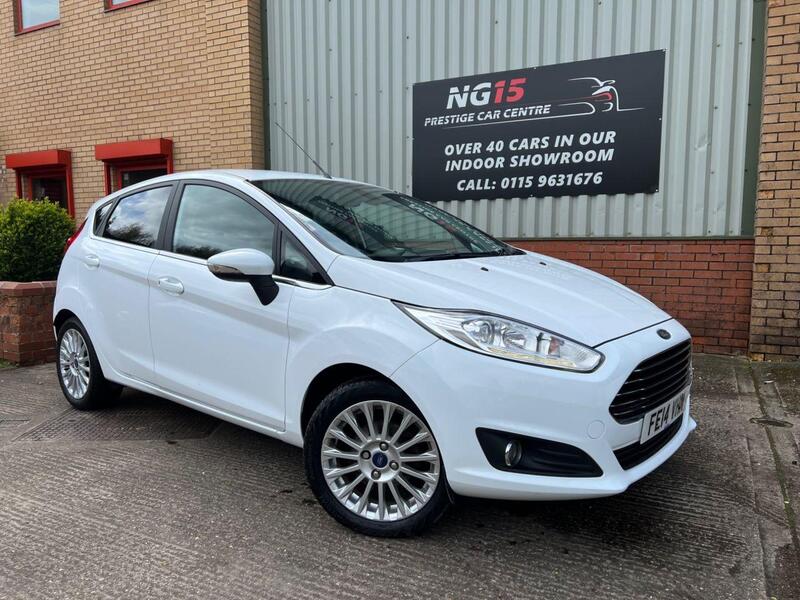 2014 Ford Fiesta in White for sale