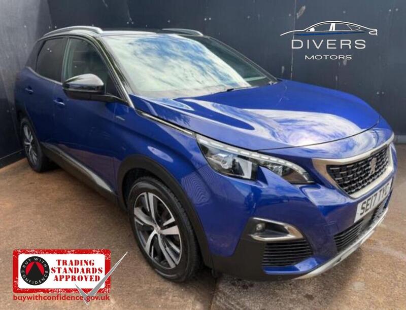 2017 Peugeot 3008 in Blue for sale