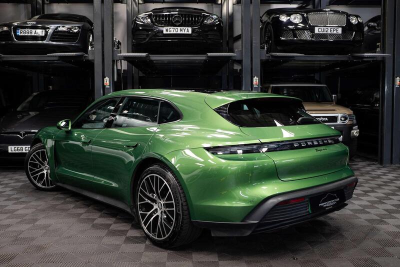 Porsche Taycan view 2