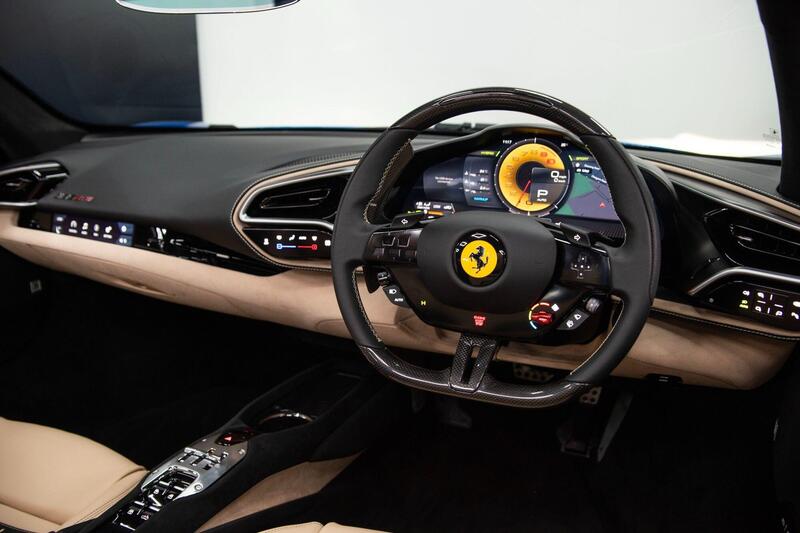 Ferrari 296 view 3