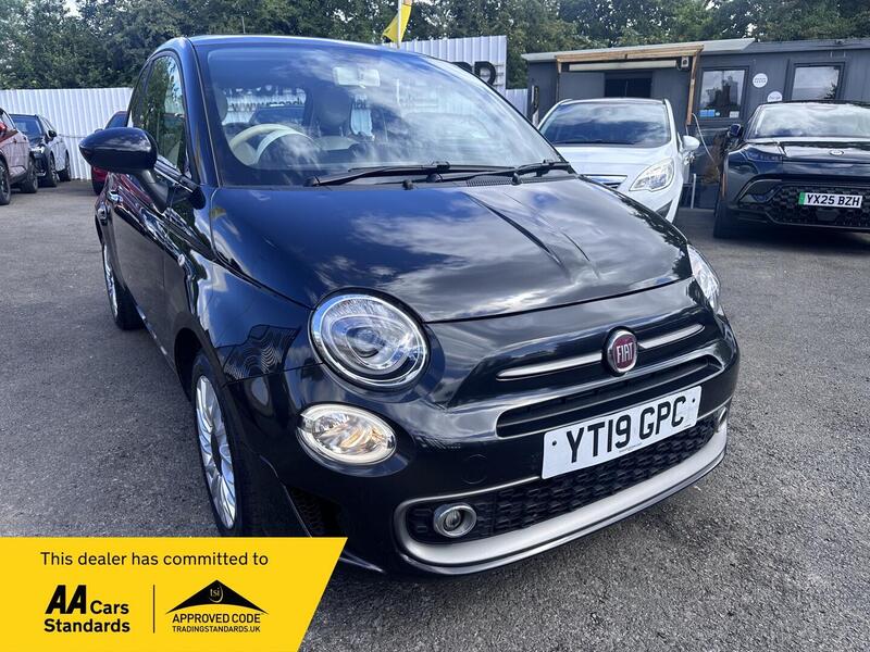 2019 Fiat 500 in Black for sale