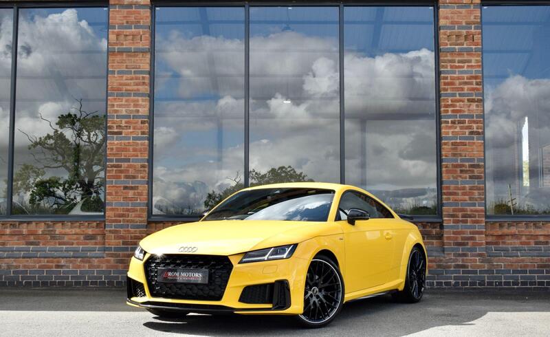 2019 (C reg) Audi TT in Yellow for sale