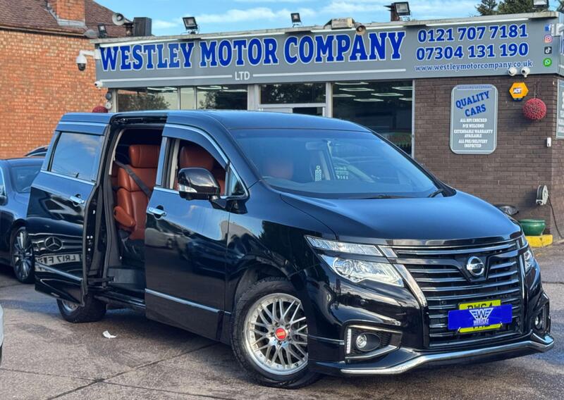 2018 Nissan Elgrand in Black for sale