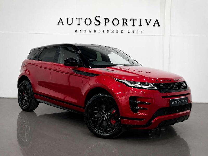 2021 Land Rover Range Rover Evoque in Red for sale