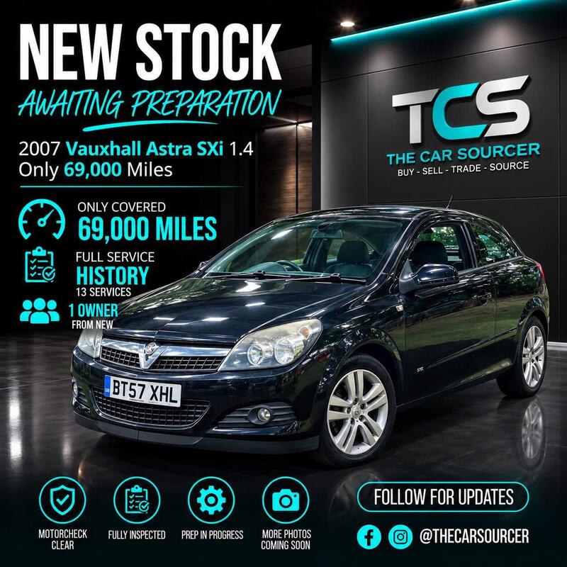 2007 Vauxhall Astra 1.4i 16v SXi Sport Hatch 3dr for sale at The Car Sourcer in Wythall