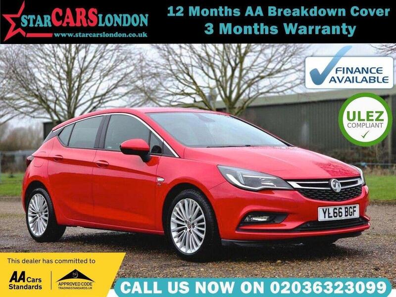 2016 Vauxhall Astra in Red for sale