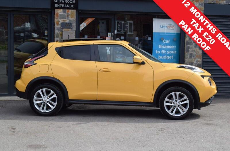 2016 Nissan Juke in Yellow for sale
