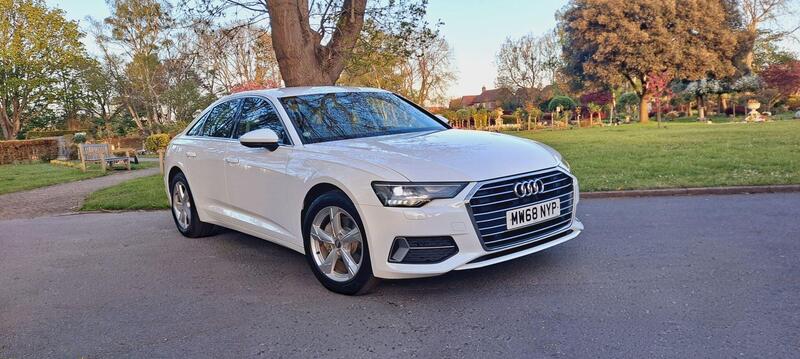 2018 Audi A6 in White for sale