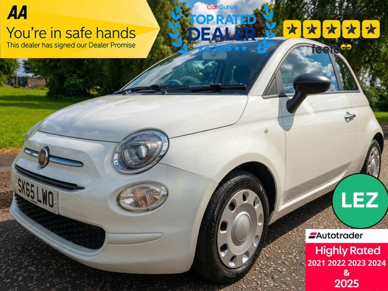2015 Fiat 500 in White for sale