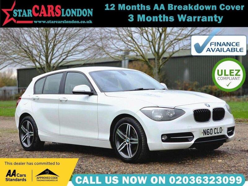 2013 BMW 1 Series in White for sale