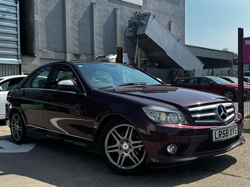 2008 Mercedes-Benz C-Class in Red for sale